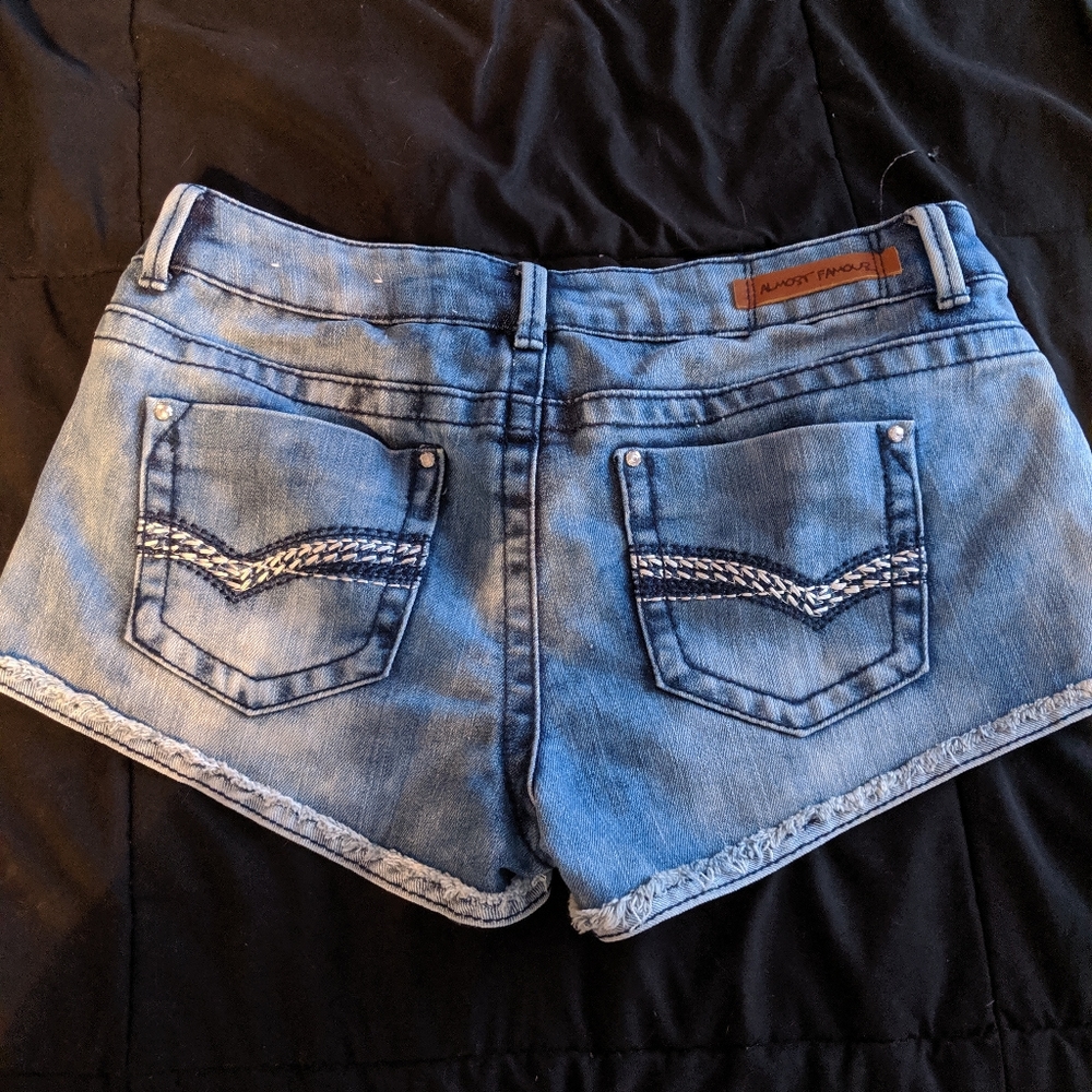 Almost Famous Denim Shorts Size 9